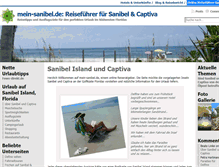 Tablet Screenshot of mein-sanibel.de